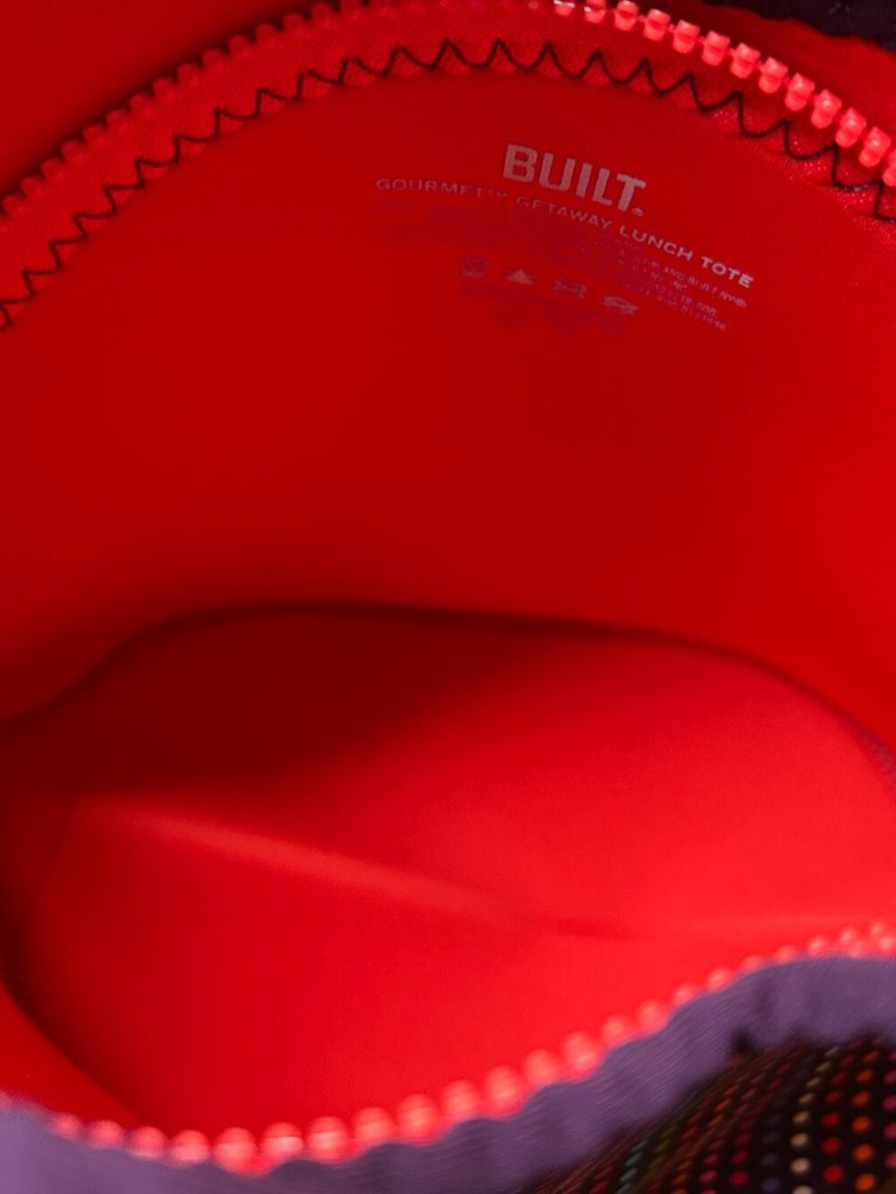 Built Insulated Gourmet Getaway Lunch Tote in Microdot - Picture 9 of 12